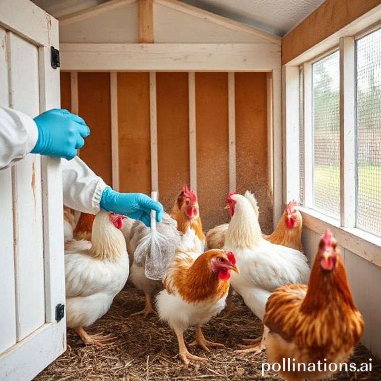 what disinfectant is safe for chickens